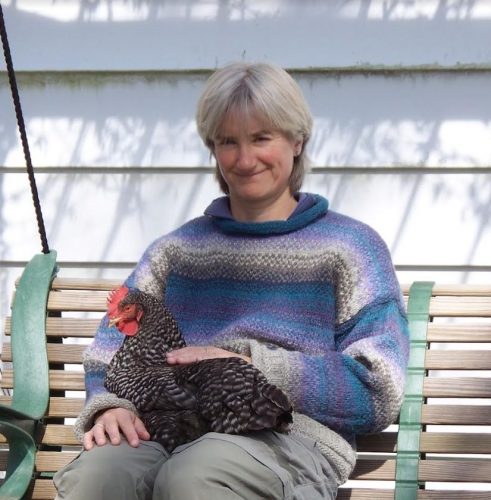 Carol Bartram started the Peninsula Chicken Keepers group in 2010 and since then has helped to educate hundreds of chicken keepers on the peninsula. (WYDaily/Courtesy Carol Bartram)