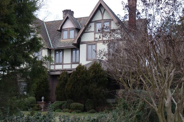 The house at 3427 Chesapeake Ave in Hampton is formerly Miss Porter's School (1954-1971) and is listed on the National Register of Historic Places in the Olde Wythe Historic District. (WYDaily/Lucretia Cunningham)