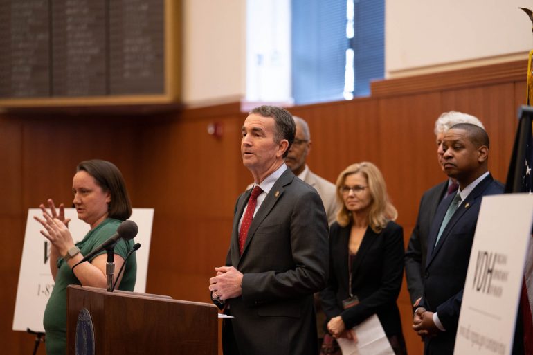 (WYDaily file/Courtesy of Gov. Ralph Northam Facebpook)