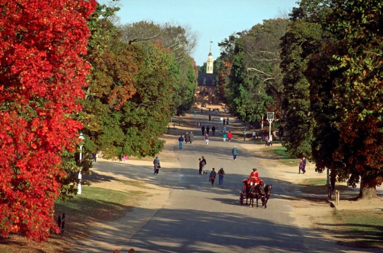 Duke of Gloucester Street (WYDaily file/Courtesy of the city of Williamsburg)