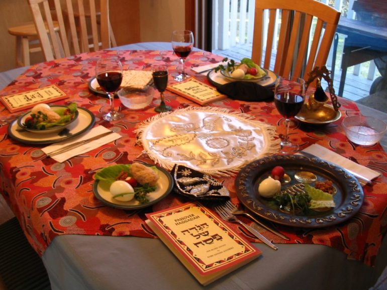 As the Jewish holiday of Passover begins, those observing the time are doing so from a distance and with traditional food. (WYDaily/Wikimedia Commons)