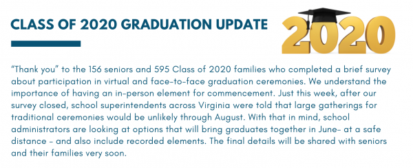 Screenshot of the Williamsburg-James City County Schools' weekly newsletter. (WYDaily/ Courtesy of WJCC Schools