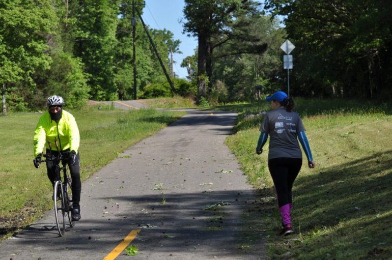 The Virginia Capital Trail Foundation has created a new "Capital Quarantine Challenge" that encourages Virginians to complete the trail in three months. (WYDaily/Courtesy Virginia Capital Trail Foundation)