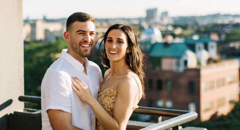 Maxwell Groene and Cara Evans were planning a picturesque New England wedding when the coronavirus changed their plans. Now they're having a 'unique' ceremony in Williamsburg. (WYDaily/Courtesy Maxwell Groene)