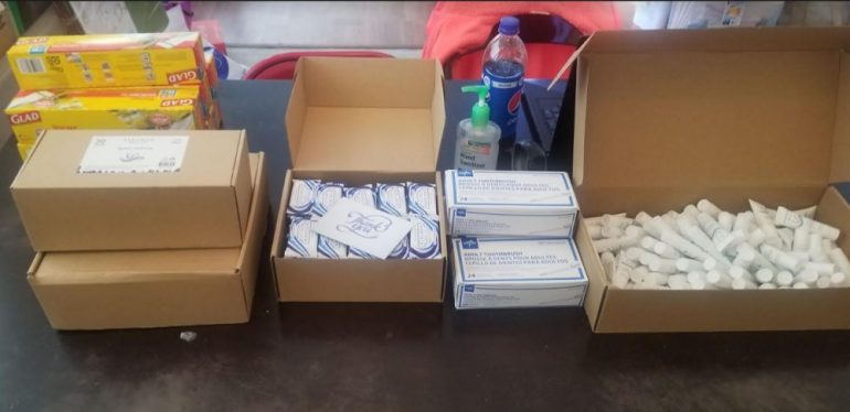 As crew members on the USNS Laramie have been confined to their ship for months, they're in need of basic necessities that can be provided through care packages. (WYDaily/Courtesy Monique Pearson)