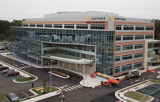 Sentara Brock Cancer Center. (WYDaily/Courtesy of Sentara Healthcare)