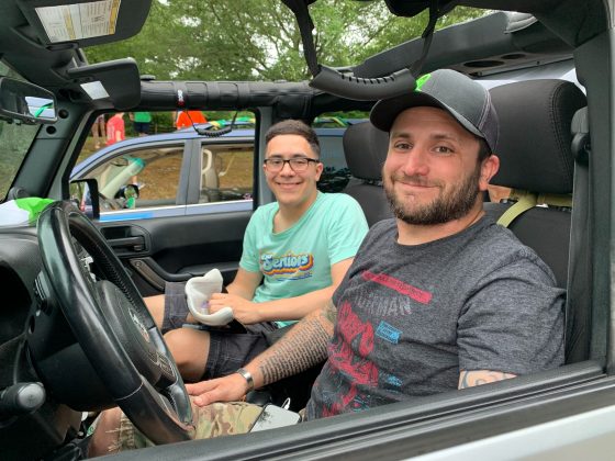 Timothy Fowler Jr. (left) is attending West Point in the fall. (WYDaily/Alexa Doiron)
