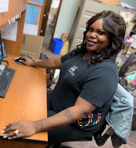 Jasmine Johnson, Community Health Navigator for the LGBTQ Life Center, said she's always aware of the potential violence against black trans women. (WYDaily/Courtesy Jasmine Johnson)