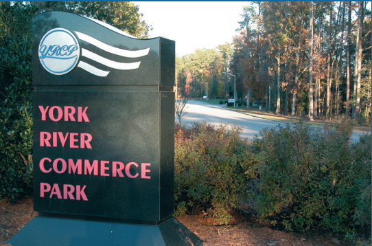 York River Commerce Park (WYDaily/ Screenshot courtesy of York County)