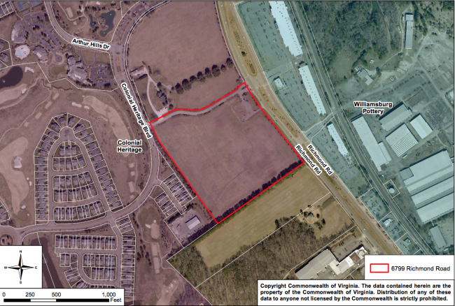 A new senior living facility might be coming to town. (WYDaily/ Screenshot courtesy of James City County)
