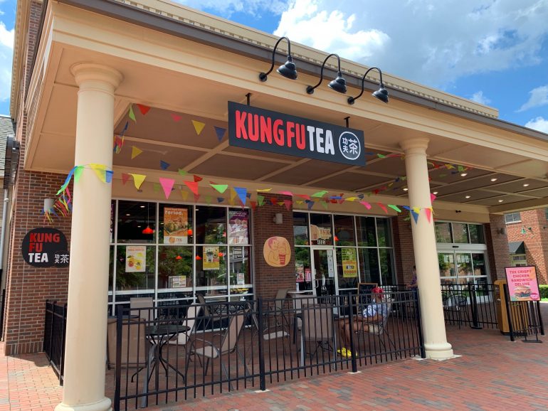 Kung Fu Tea has opened in New Town in Williamsburg. (WYDaily/Alexa Doiron)