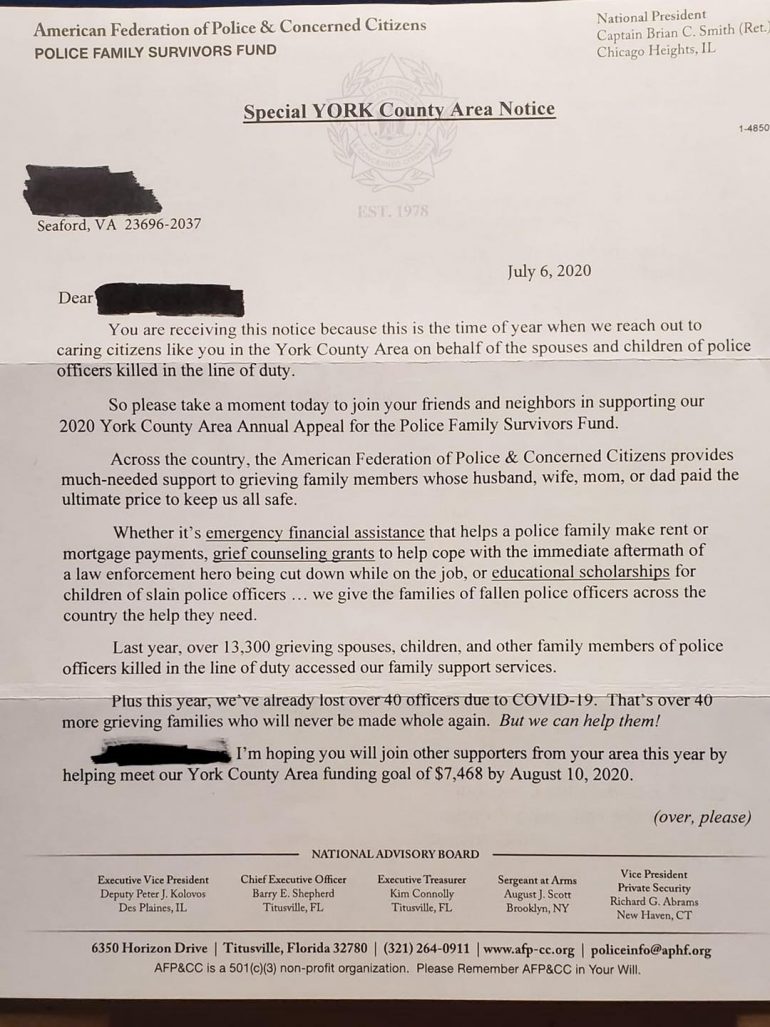 (WYDaily/Courtesy of the York-Poquoson Sheriff's Office.)