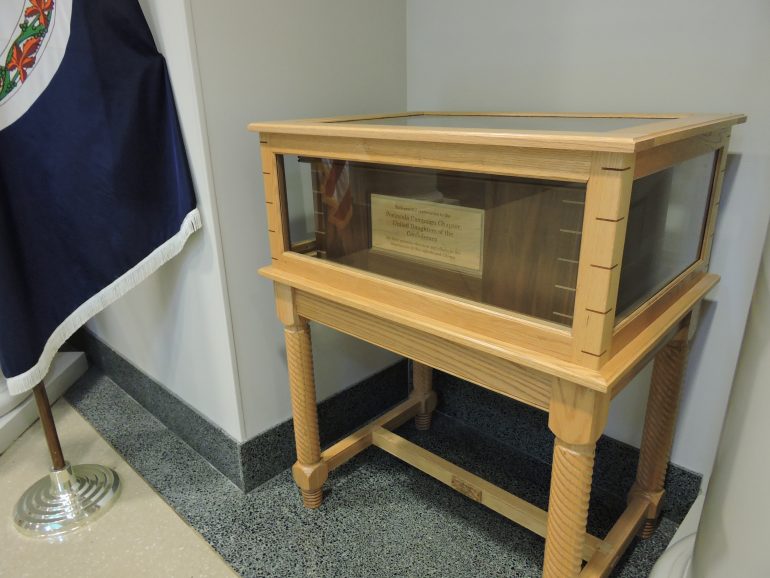 A time capsule in the York-Poquoson Courthouse contains new local Civil War history and can be opened in 2060, to celebrate the bicentennial of the Civil War. (WYDaily/Julia Marsigliano)