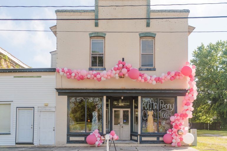 The Poppin' Peony will open its second pop-up shop event this Saturday at the Toano Historical Society. (WYDaily/Courtesy Madison Heath)
