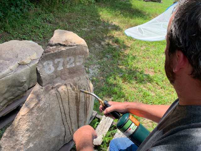 Mark Phinney owns Stone and Chisel Engraving LLC. based in York County. (WYDaily/ Courtesy of Stone and Chisel Engraving LLC)