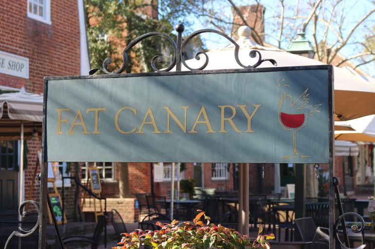 Downstairs at Fat Canary. (WYDaily/ Gabrielle Rente)