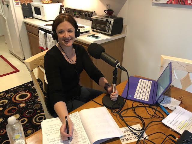 Kristin Dilley (pictured), a local high school English teacher, started Mind Over Murder podcast with Bill Thomas, a music executive who lives in Connecticut. (WYDaily/ Courtesy of Kristin Dilley & Bill Thomas)