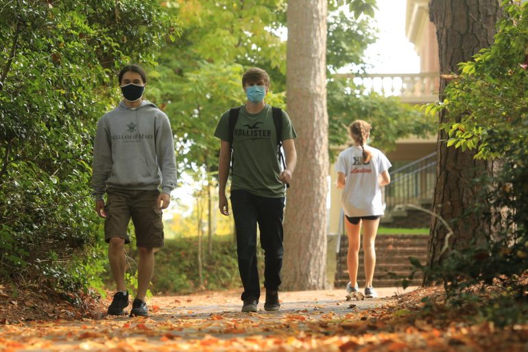 Prospective students applying to William & Mary this year do not have to submit their SAT or ACT scores as part of their application.(WYDaily/Courtesy of Stephen Salpukas, W&M News)