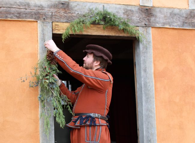 History lovers can experience 'Christmastide in Virginia' at Jamestown Settlement and the American Revolution at Yorktown museums this holiday season. (WYDaily/ Courtesy of the Jamestown-Yorktown Foundation)