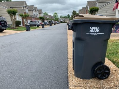 Recycling and trash collection (WYDaily/Alexa Doiron)