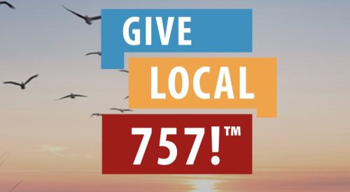 Give Local 757 logo