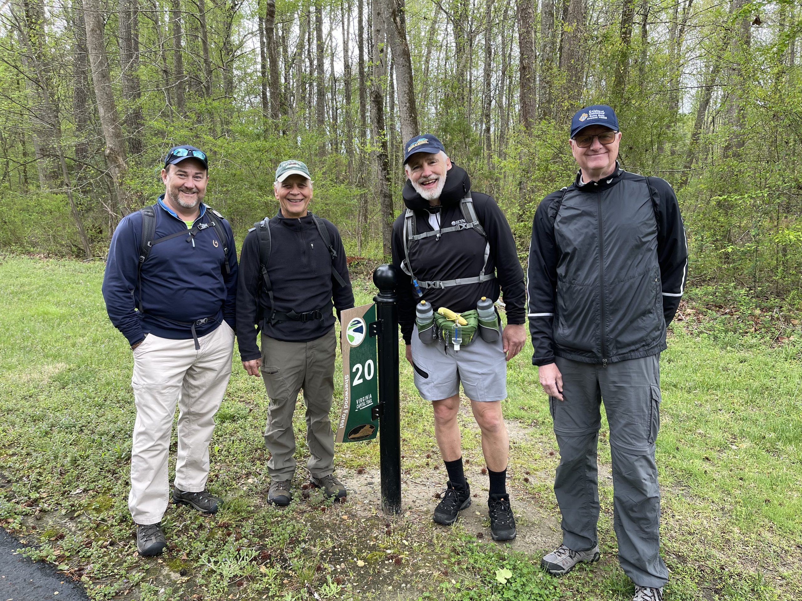 Back on the Trail: One Williamsburg Man’s Annual Walk for Charity Continues