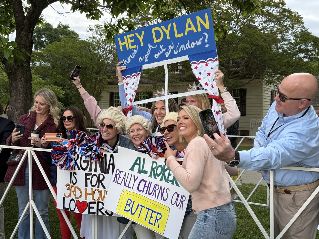 ‘Today Show’ broadcasts from Williamsburg ahead of nation’s 250th ...