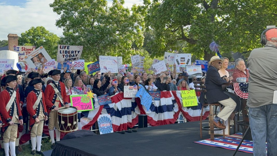 ‘Today Show’ broadcasts from Williamsburg ahead of nation’s 250th ...