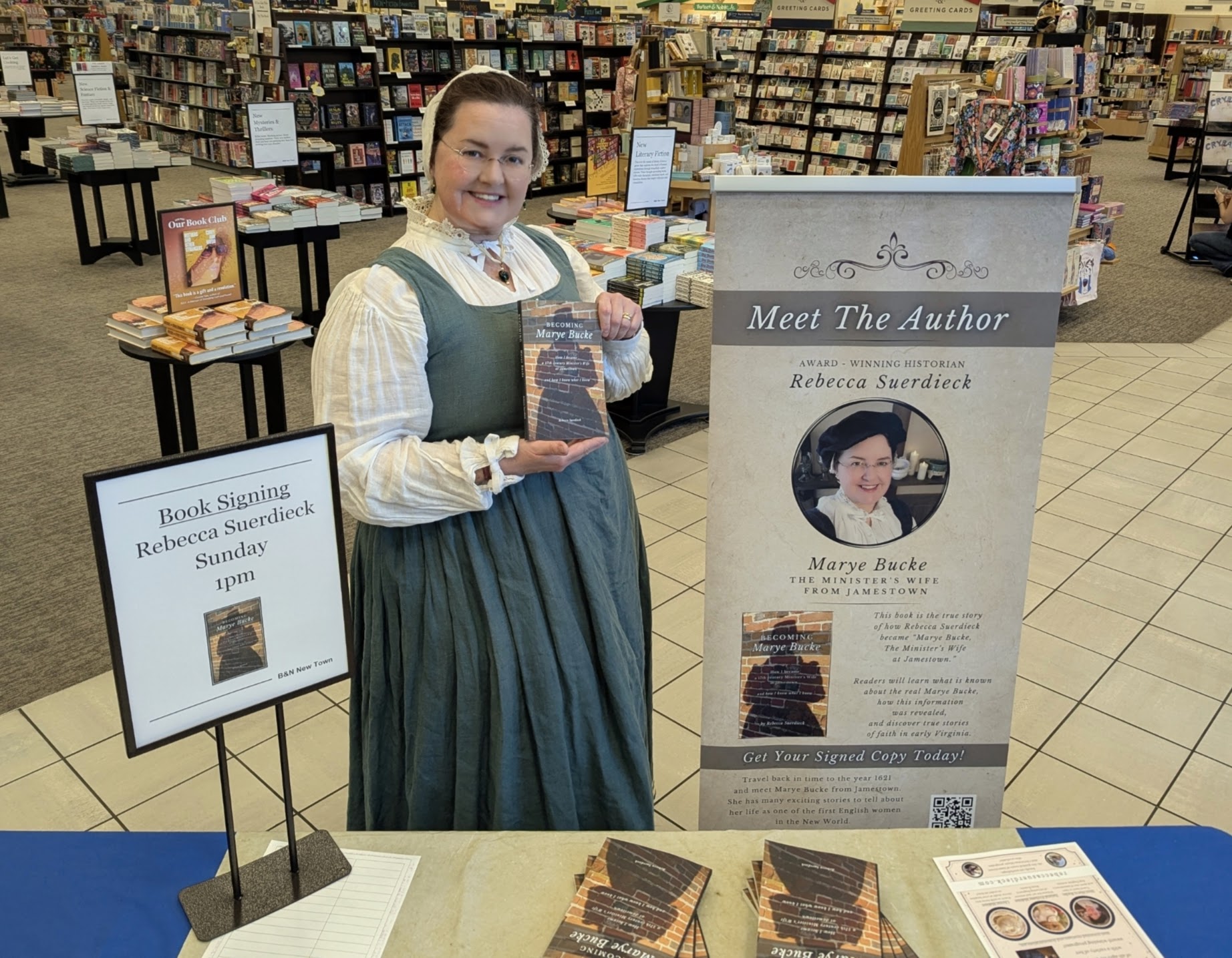 Author brings lost story of minister’s wife to Jamestown Settlement