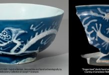 Jamestown porcelain exhibition wins national history award