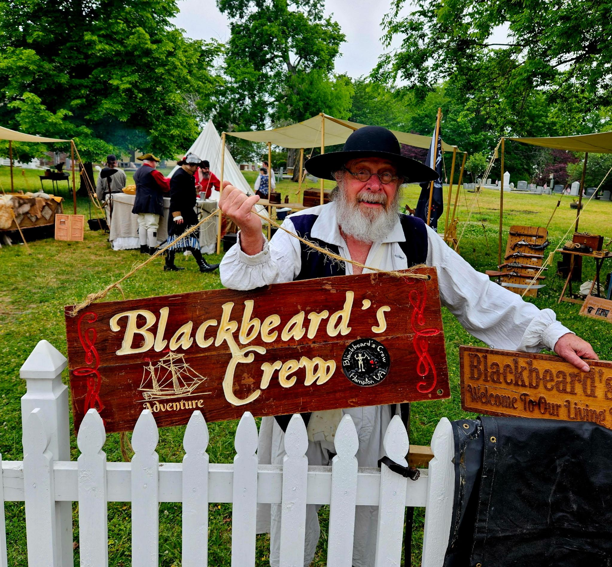 Hometown Radio Interview: Captain Constable Heartless and Lady Hope; Blackbeard Pirate Festival in Hampton is June 13 & 14 [AUDIO]