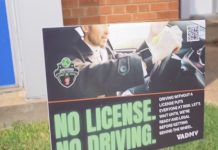Local high schools to receive teen driving safety parking lot signs