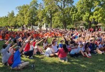 WJCC middle schoolers mark Constitution Day at CW